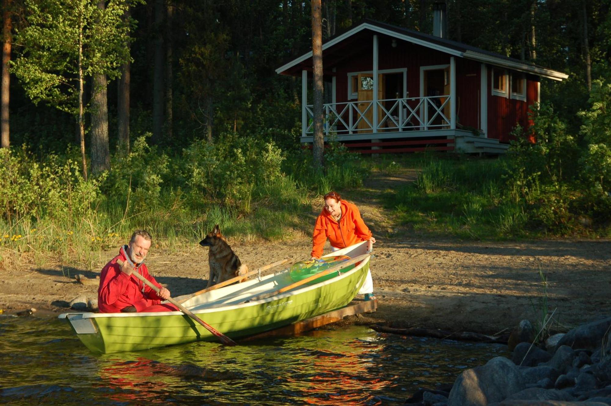 Loikansaari Lomamoekit Holiday Cottages Kallislahti ภายนอก รูปภาพ