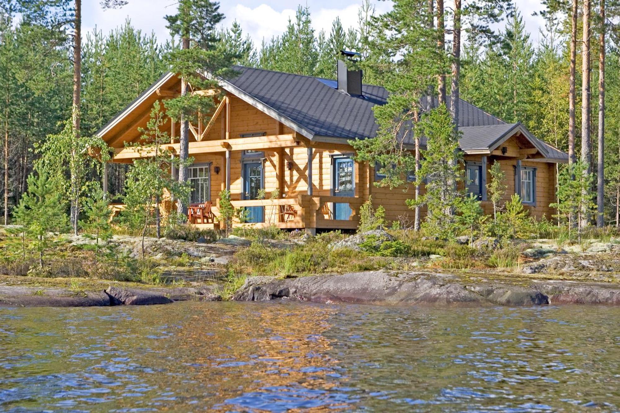 Loikansaari Lomamoekit Holiday Cottages Kallislahti ภายนอก รูปภาพ