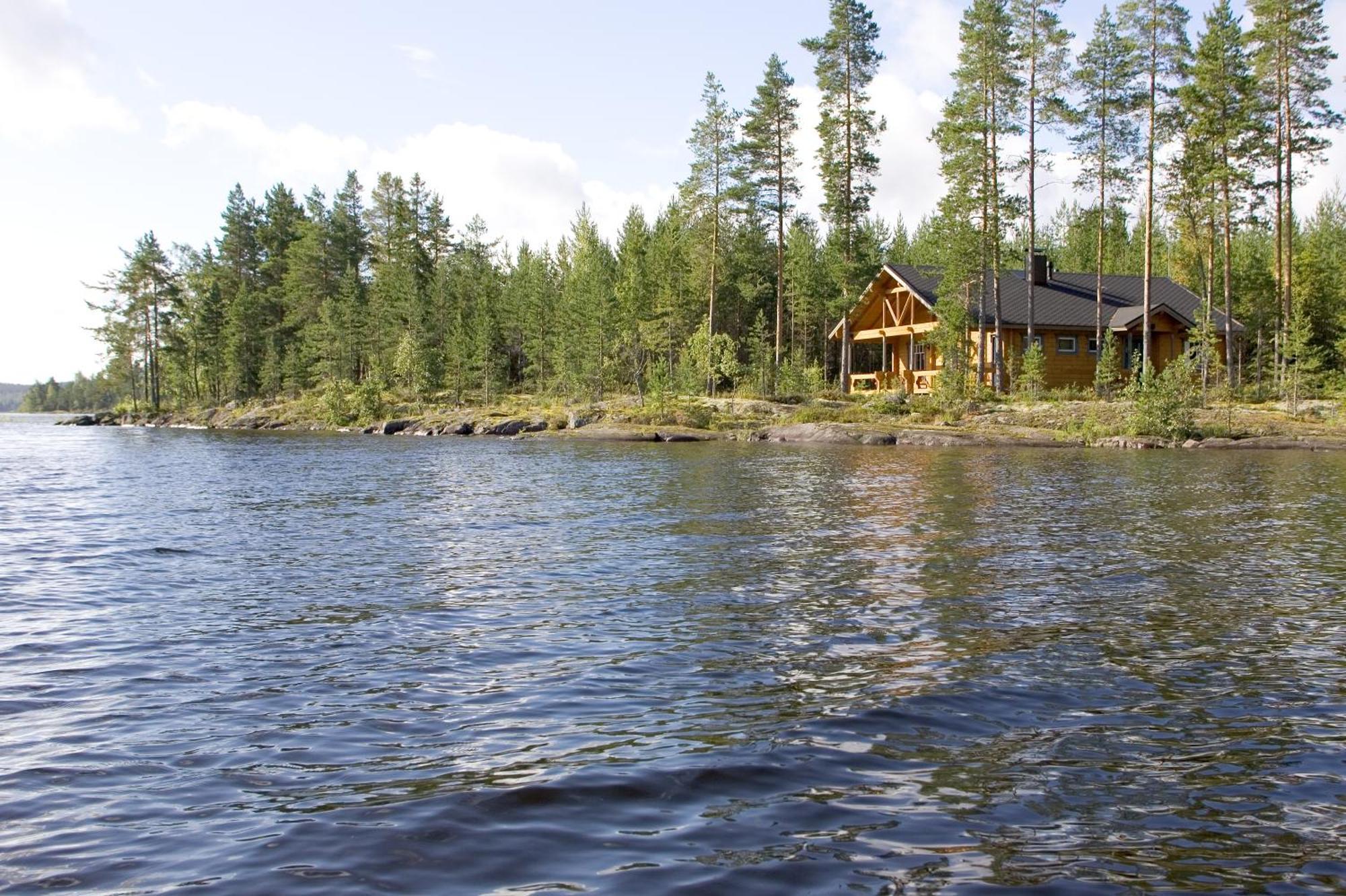 Loikansaari Lomamoekit Holiday Cottages Kallislahti ภายนอก รูปภาพ